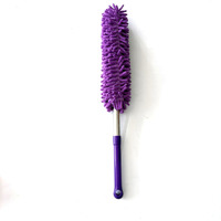 Nouvelle tête de plumeau rétractable en chenille durable, manche en plastique 63-98 cm, dépoussiéreur électrostatique pour plafond, lit, canapé