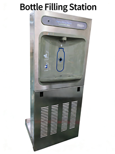 Dispensador de <span class=keywords><strong>agua</strong></span> independiente de <span class=keywords><strong>la</strong></span> estación de llenado de botellas empotrada en <span class=keywords><strong>la</strong></span> pared filtrada KM35QS - Product Image 1