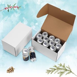 Phân Hủy Sinh Học Vận Chuyển Sinh Thái Bao Bì Hộp Sóng Gửi Thư Thủ Công Với Logo DIY Làm Đẹp Trắng Vận Chuyển Hộp - Product Image 3