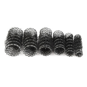 Vente en gros <span class=keywords><strong>de</strong></span> filets bigoudis bigoudis outils <span class=keywords><strong>de</strong></span> modelage personnalisation outils <span class=keywords><strong>de</strong></span> coiffure bigoudi noir filets faits - Product Image 4
