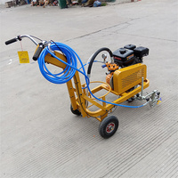 Machine de marquage routier à froid à pistolet unique, machine de marquage routier à pulvérisation à froid, machine de marquage manuelle pour pistes en plastique