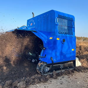 Máquina volteadora de compost usada de alta rentabilidad, totalmente hidráulica, tipo oruga, equipo de fabricación de fertilizantes orgánicos de <span class=keywords><strong>segunda</strong></span> <span class=keywords><strong>mano</strong></span> - Product Image 2