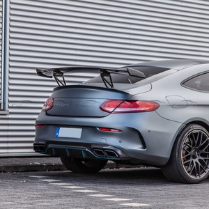 สปอยเลอร์หลังทรง PD วัสดุไฟเบอร์กลาส สำหรับ Mercedes Benz C Class W205 C63 C43 Coupe Sedan - Product Image 1