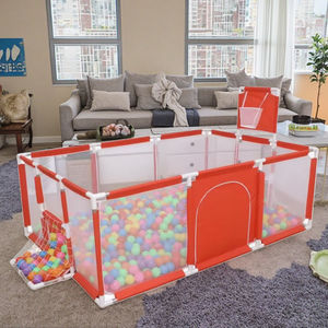 Dayanıklı bebek oyun parkı Park okul merkezi için kapalı açık kullanım için elverişli katlanabilir Modern çin plastik Metal oturma odası - Product Image 4