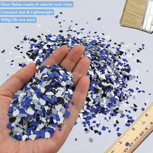 LSY สีดำ, สีเทาสีฟ้า, สีฟ้ารอยัล, สีขาวตกแต่งชิปชุดเคลือบสำหรับโรงรถผนังภายในและสีบ้านภายนอก - Product Image 2