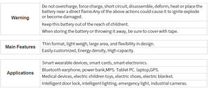 Práctico 10S4P 18650 batería de iones de litio 36V 10000mAh Paquete de batería de iones de litio <span class=keywords><strong>para</strong></span> electrónica - Product Image 6