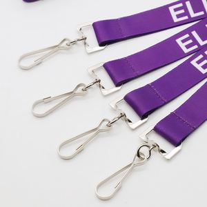 Custom Logo Polyester Lanyard School Event Gift Advertising Neck Strap Student Id Card Holder Safety Breakaway Lanyard - Product Image 2