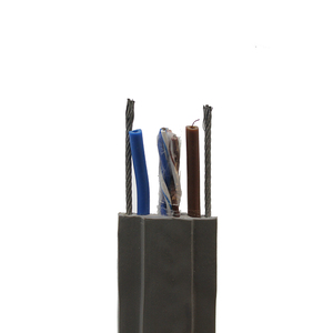 Cable de elevador de viaje de elevación plana UTP Cat5e sin blindaje para cámara CCTV - Product Image 3