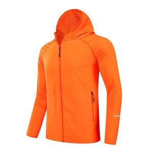 Veste d'extérieur zippée à capuche coupe-vent pour homme 2025 pour la randonnée et le camping - Manteau décontracté léger - Product Image 1