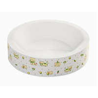 Nouveau lit pour chat en carton ondulé style mignon, griffoir résistant à l'usure, sans poussière, extra-épais, tissage dense, toutes saisons
