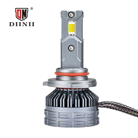 Phares LED à puissance stable personnalisés 160W 18000lm S3 3000k 4300k 6500k Ampoule bicolore H7 H4 H11 Phares de voiture 9005 LED bicolore