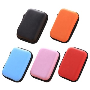 Étui de transport portable étanche pour écouteurs avec logo personnalisé, pochette de rangement en EVA pour mini-écouteurs, étui de protection pour la charge des écouteurs - Product Image 1