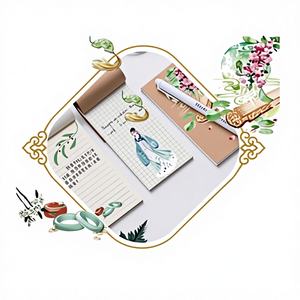 Pegatinas Adhesivas de Papel para Diario, Decoración DIY, Estilo Antiguo, Personajes de Anime, para Cuadernos y Artículos de Papelería, 9.6x17cm - Product Image 1