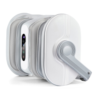 Masseur électrique Shiatsu pour les pieds et les jambes avec chaleur, compression d'air, pétrissage profond pour la relaxation à domicile, cadeau pour hommes et femmes