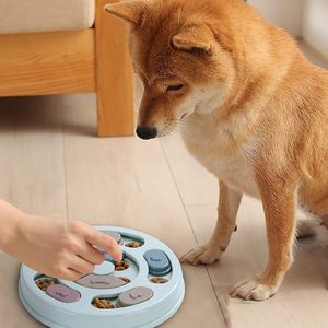 Allenamento interattivo antistress Pet Educational giradischi Toy Interactive IQ Training <span class=keywords><strong>Puzzle</strong></span> <span class=keywords><strong>Toys</strong></span> cibo nascosto Slow Leak Funny - Product Image 5