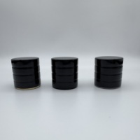 Lujo 15mm Magnético Aluminio-Tapa de plástico Tapón de metal Forma de cilindro Tapón de botella