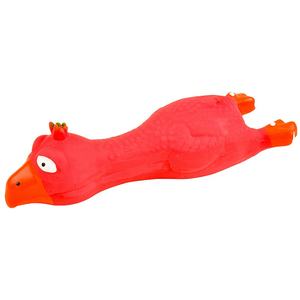 Di alta qualità eco-friendly peluche cane giocattolo in forme di pollo anatra uso quotidiano novità Pet squittio giocattoli urlanti pollo stile cartone animato - Product Image 5