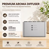 Diffuseur de parfum électrique portable de luxe Crearoma en gros avec 5 commandes de bouteilles indépendantes pour usage domestique