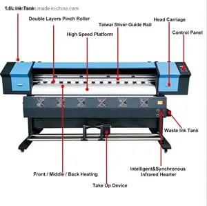 Сублимационный принтер с одной головкой XP600/DX5/DX7/5113 автоматическая печатная машина для футболок 2023 заводской розетки