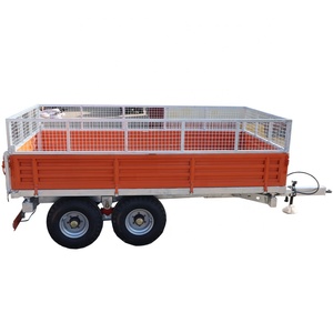 Mini Remorque Agricole 2 Tonnes 3 Tonnes 5 Tonnes <span class=keywords><strong>Remorques</strong></span> Utilitaires Agricoles à Benne Basculante Remorque Multifonctionnelle - Product Image 2