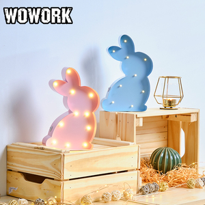 مصابيح Led كلاسيكية ثلاثية الأبعاد على شكل حيوان أبجدية من WOWORK للزينة - Product Image 6