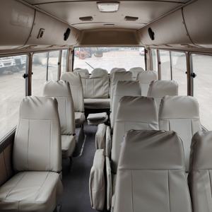 Produit d'<span class=keywords><strong>usine</strong></span>, vente chaude, prix bas, bus moyen de taille d'occasion remis à neuf, diesel, conduite à gauche, 23 places, à vendre - Product Image 5