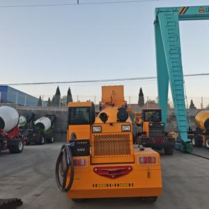 Мини-самовыгружающая Бетономешалка с 2,5 м3, цена, автоматическая самовозалка 3, 5 м3 цементно-Бетономешалка, грузовик для продажи - Product Image 5