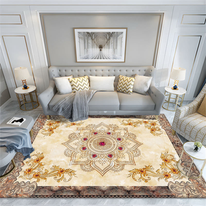 Alfombra de Oración Musulmana de Lujo para Decoración del Eid, Hecha a Máquina en Poliéster, con Patrón Novedoso, Alta Densidad y Suave - Product Image 3