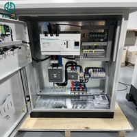 Assemblage Ensemble complet Boîtier de panneau électrique 3 phases Boîtier de panneau de commande ATS Électrique pour la commutation de puissance