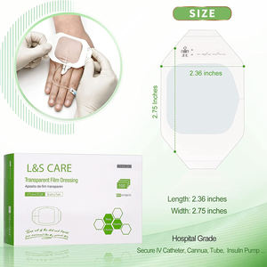 Lapisan penutup luka transparan Iv balutan - Product Image 3