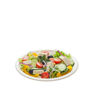 Piatti per Zuppa Biodegradabili Bianchi, Diametro 21 Cm, Piatti Compostabili Usa e Getta, 24 Confezioni da 24 Pezzi - Product Image 4