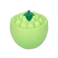 Hete Aanbieding Groothandel Fruitvormige Verpakking Voedselbewaarbak Cosmetische Pot Crèmepot Schattige Gezichtscrèmeverpakking Met Deksel