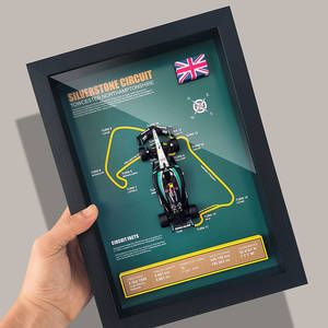 Modelo de Coche de Carreras W15 Hamilton, Escala 1:32, Decoración de Pared de Plástico, Superventas - Product Image 1