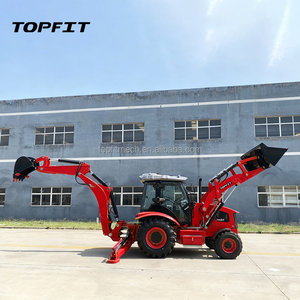 รถตักล้อยางตีนตะขาบ TOPFIT รุ่นใหม่ ขับเคลื่อน 4 ล้อ เครื่องยนต์ดีเซล YUCHAI 85 กิโลวัตต์ ประสิทธิภาพสูง อุปกรณ์การเกษตร บุ้งกี๋ขนาด 1.3 เมตร - Product Image 3