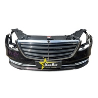 Pare-chocs avant d'occasion Mercedes-Benz Classe S W222 en ABS/PP avec phares LED, kit carrosserie à visser, taille OEM, ajustement universel