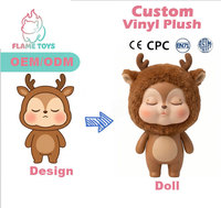 Fournisseur Vérifié – Peluche Personnalisée Ultra Douce en Vinyle avec Rembourrage en Coton PP pour Mascottes de Marque – Support de Conception Gratuit & Certifié BSCI