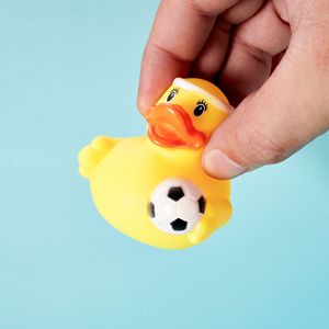 Xuyên biên giới mới phun nước vịt nhỏ màu vàng phòng tắm trẻ em nhựa đầy màu sắc phim hoạt hình đặc biệt - Product Image 4