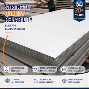 ASTM มาตรฐาน309S แผ่นสแตนเลส T3280 0.5มม. 4 'x 10' GB สำหรับวิศวกรรมทางทะเล - Product Image 6