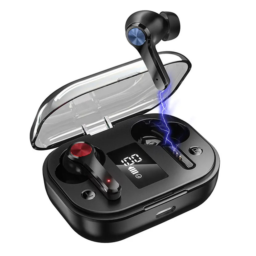 Waterproof Wireless Earphones TWS Bluetooth Earphones HIFI Bass True Wireless Earbuds Waterproof In Ear Stereo Headset PK Tws I12 Air Pro 3 4