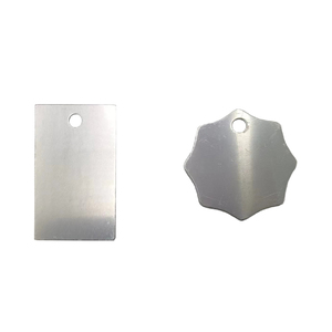 Tùy chỉnh khắc laser kim loại G80 nâng chuỗi Sling kiểm tra nhôm trống hành lý Tag cho UVV thử nghiệm - Product Image 1