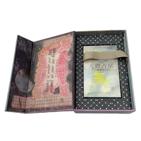 Cartes de tarot et d'oracle de luxe haut de gamme, personnalisées, écologiques, en papier brillant, avec guide et coffret magnétique