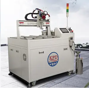 Automatic AB epoxy polyurethane silicone resins vacuum potting machine automatic vacuum two component adhesive potting machine