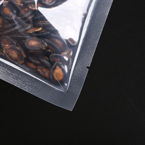 Transparent <b>Vacuum</b> Food <b>Bag</b> 14x20cm For Meat And Sausage Storage Compression Packaging Rectangle PE Material - Product Image 3