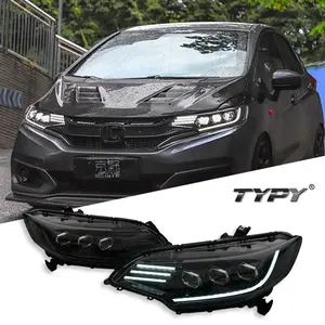 Accesorios para Auto, Faros LED de 12V y 6000K para Fit 2014-2020, Actualización con Señal de Giro Dinámica DRL, Nuevo - Product Image 1