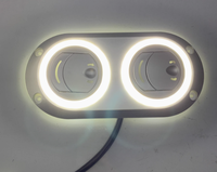 Nouvelles grilles de ventilation de climatisation pour bus 8111-00518 257600140 57VA1-05113 Double sortie d'air pour bus de ville et scolaires