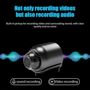 HD 1080P <span class=keywords><strong>Mini</strong></span> CCTV IP Wifi Video Recorder Không Dây <span class=keywords><strong>USB</strong></span> Sạc X5 Giám Sát Máy Ảnh Tầm Nhìn Ban Đêm Tầm Nhìn Màn Hình Microsd - Product Image 3