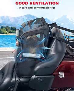 Belle résistant aux intempéries moto <span class=keywords><strong>chien</strong></span> chat sac de transport <span class=keywords><strong>porte</strong></span>-bagages souple face bulle chat sac à dos respirant sacs de voyage <span class=keywords><strong>pour</strong></span> animaux de compagnie - Product Image 4