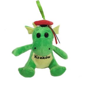 VENTE FLASH Porte-clés en peluche en forme d'animal Jouet en peluche Dragon vert Peluche Dragon de Cracovie Peluches de dragons - Product Image 5