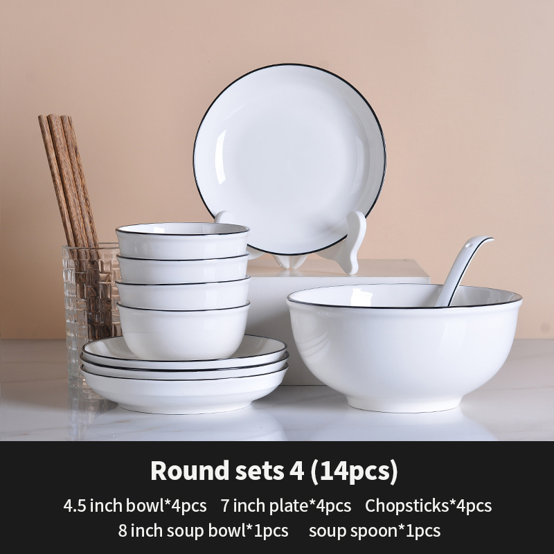 Ensemble rond 4(14pcs)