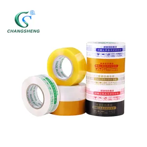 Strong Adhesive Custom Logo Printed Bopp Packing Tape With Company Logo Custom Bopp Heavy Duty Clear Logo Printed Packaging Tape